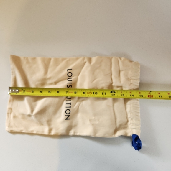 Louis Vuitton Dust Bag Travel Shoes Belt Accessories Jewelry 8.75" x 15" Storage - Picture 4 of 5